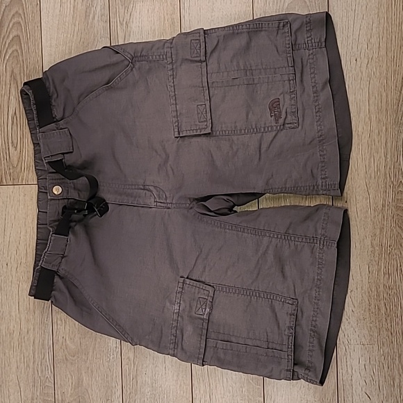 The North Face Other - THE NORTH FACE Faded Grey Buckle Sz S Mens Cargo Athletic Hiking Shorts